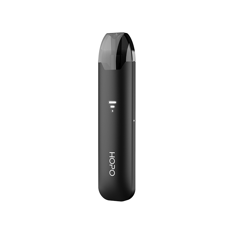 black | HOPO IRON vape Starter Kit for vape and electronic cigarette users